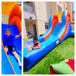 מתנפח מים סלייד | השכרת מתנפח מים